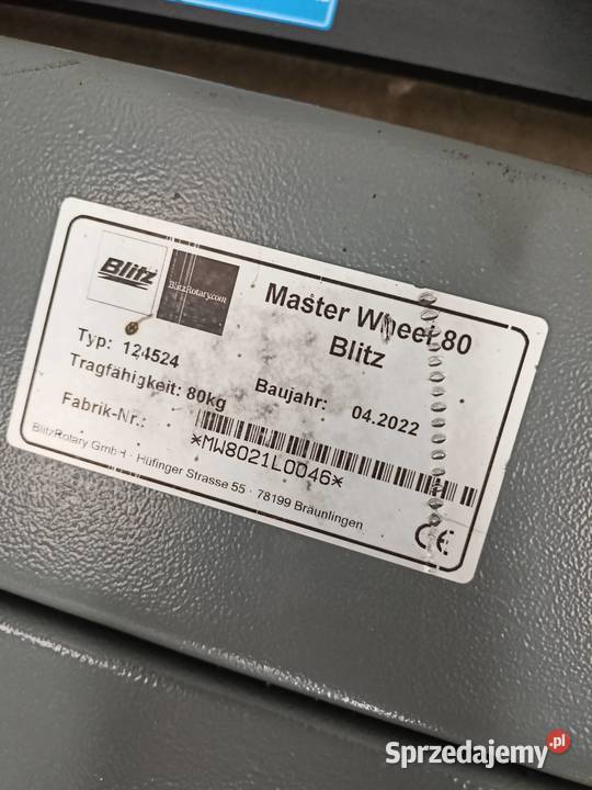 NOWY Podnośnik do kół BLITZ MW80 akumulatorowy Kolno