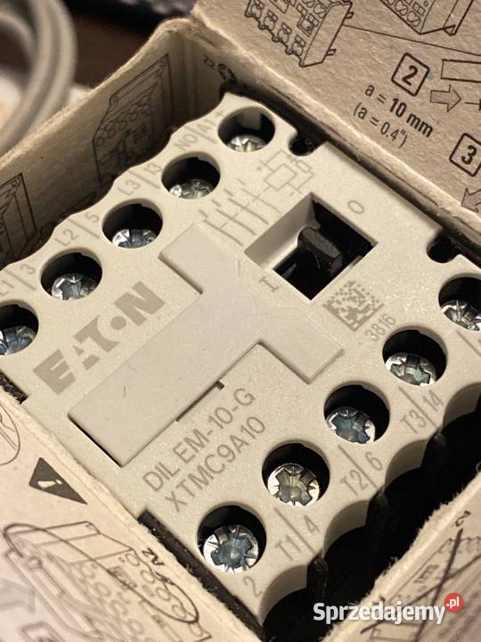 STYCZNIK MOCY DILEM10G 24VDC 88A 3P 24V DC Elektryka i akcesoria Białystok