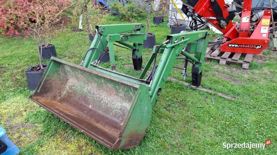 Ładowacz Johne Deree do małego traktorka podkarpackie Miejsce Piastowe