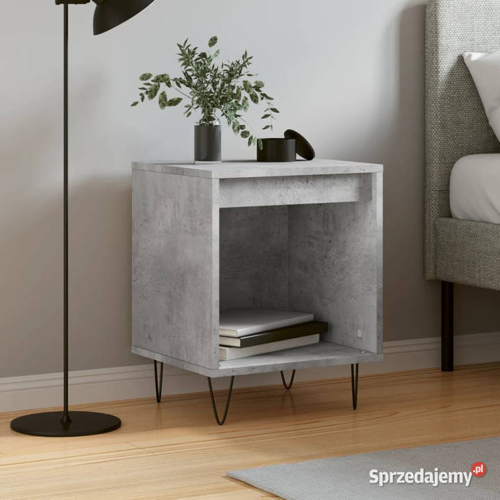 Szafka nocna szarość betonu 40x35x50 WM830724 Warszawa