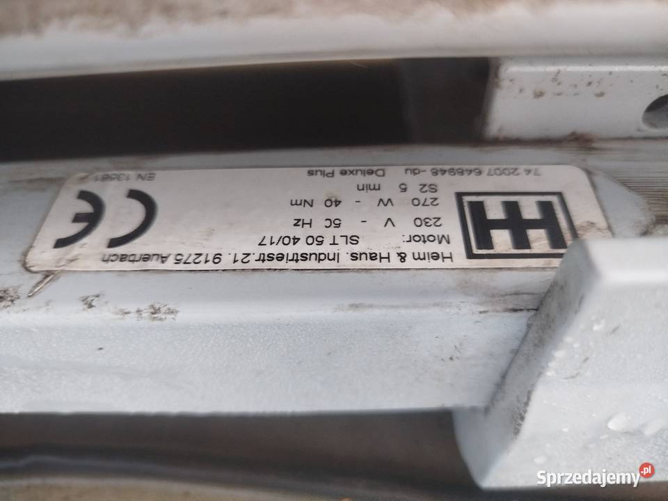 Markiza elektryczna tarasowa 5 m metal Limanowa