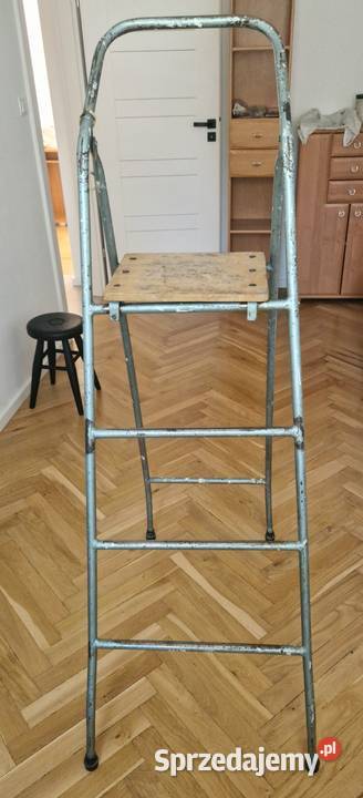 Stalowa drabina dwustronna rozkładana 4 stopnie Warszawa