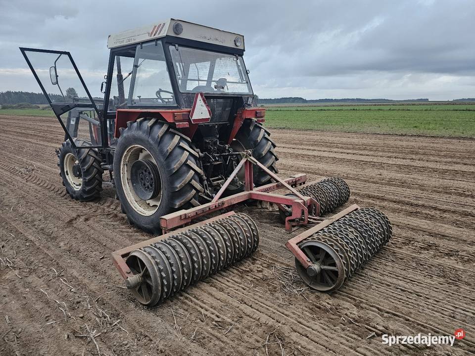 Wał posiewny zawieszany 4m duże pierścienie 45 Kolno
