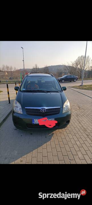 Toyota Corolla Verso 1 6 benzyna lpg Pruszcz Gdański