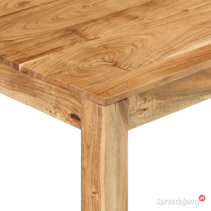 Stolik kawowy 80 x 80 x 40 lite drewno akacjowe Warszawa