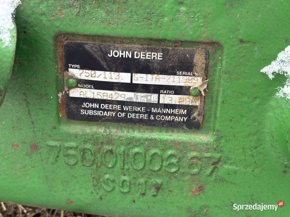 John Deere 7420 7520 Lewa Obudowa Pochwa Pozostałe wielkopolskie Jastrzębniki