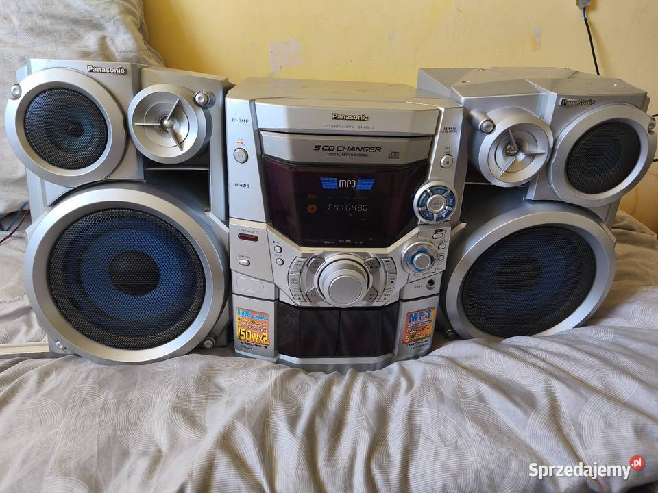 Sprzedam wieżę Panasonic SA AK 410 plus pilot Gdańsk