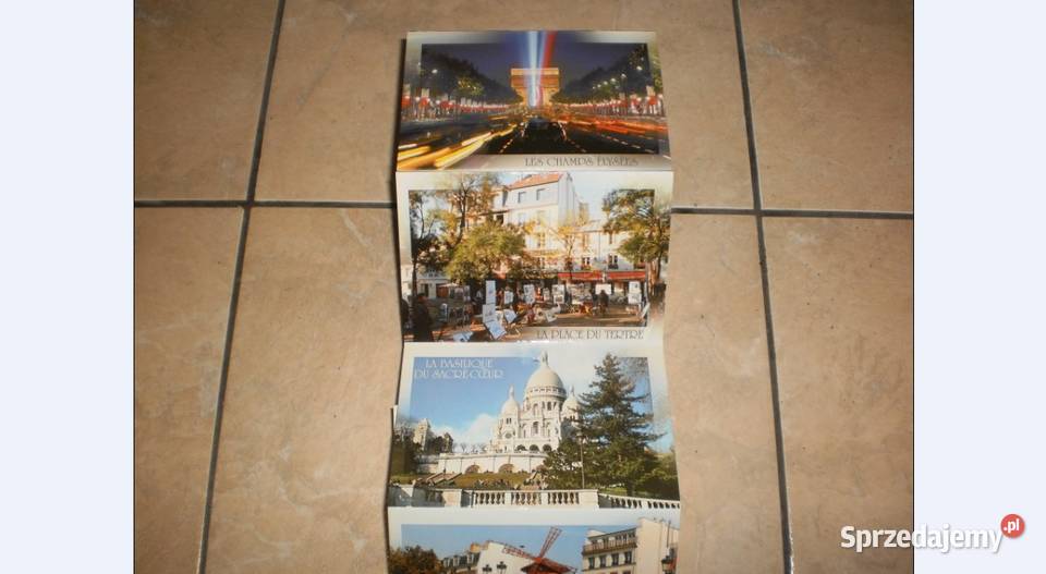 widokówki z paryżaZdjęciaFRANCJA PARYŻ Pozostałe Olkusz