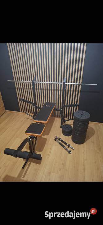 Sprzęt do ćwiczeń ławkaobciążenie hantle Kulik-Kolonia