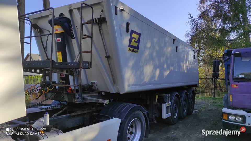 Naczepa wywrotka Zasław 33 m3 odstąpię leasing Mikołów