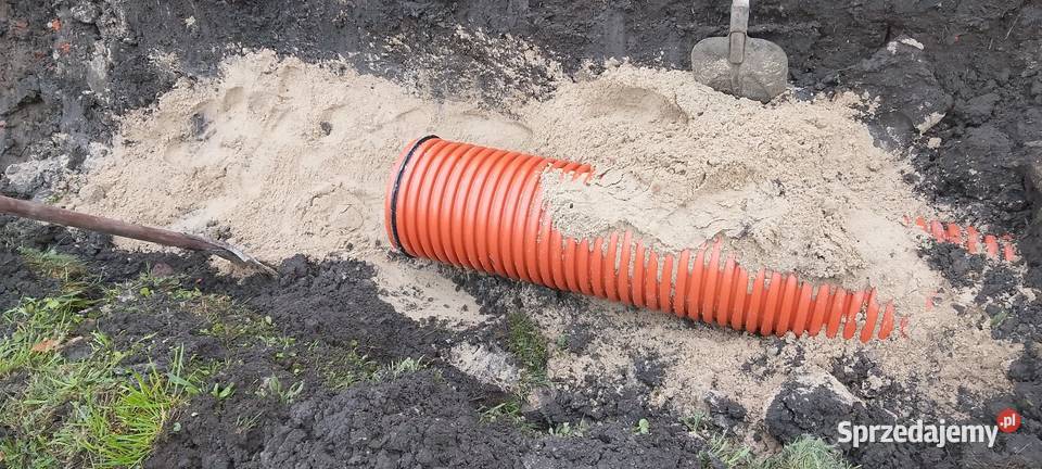 Kanalizacji deszczowa przepusty wjazd Niemodlin