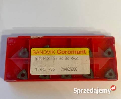 Płytki skrawające Sandvik WCMX 05 03 08 R51 P35 Wrocław