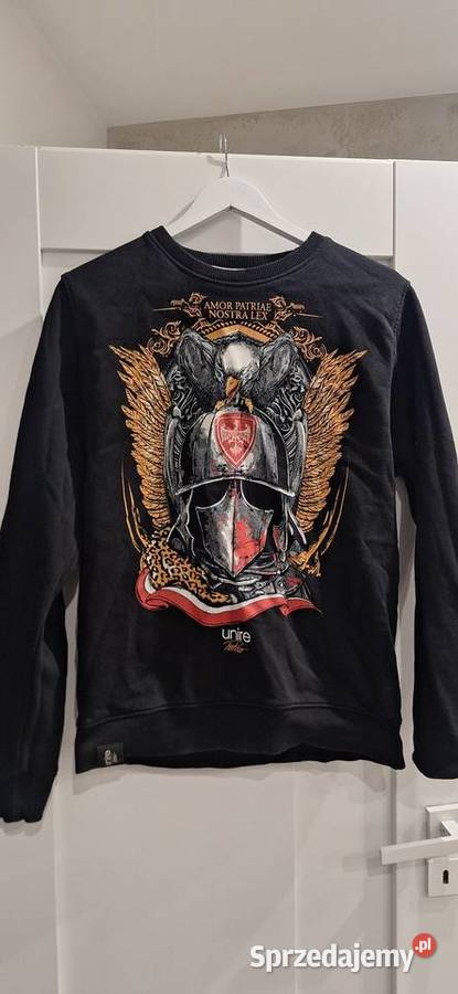 Bluza czarna bez kaptura Unire Patria rM bluza Rozmiar M Tarnów sprzedam