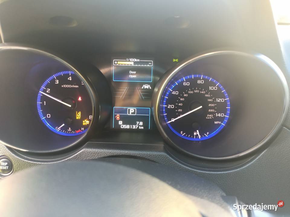 Subaru Outback 2019 Benzyna LPG Eyesight Pleśna