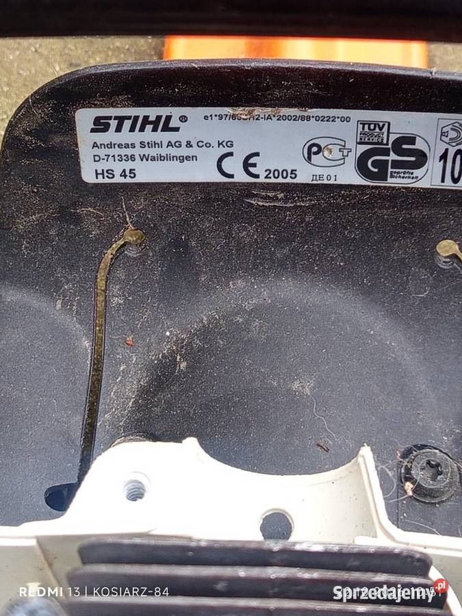 Koło magnesowe Magneto Stihl hs 45 nożyce Radzyń Podlaski sprzedam