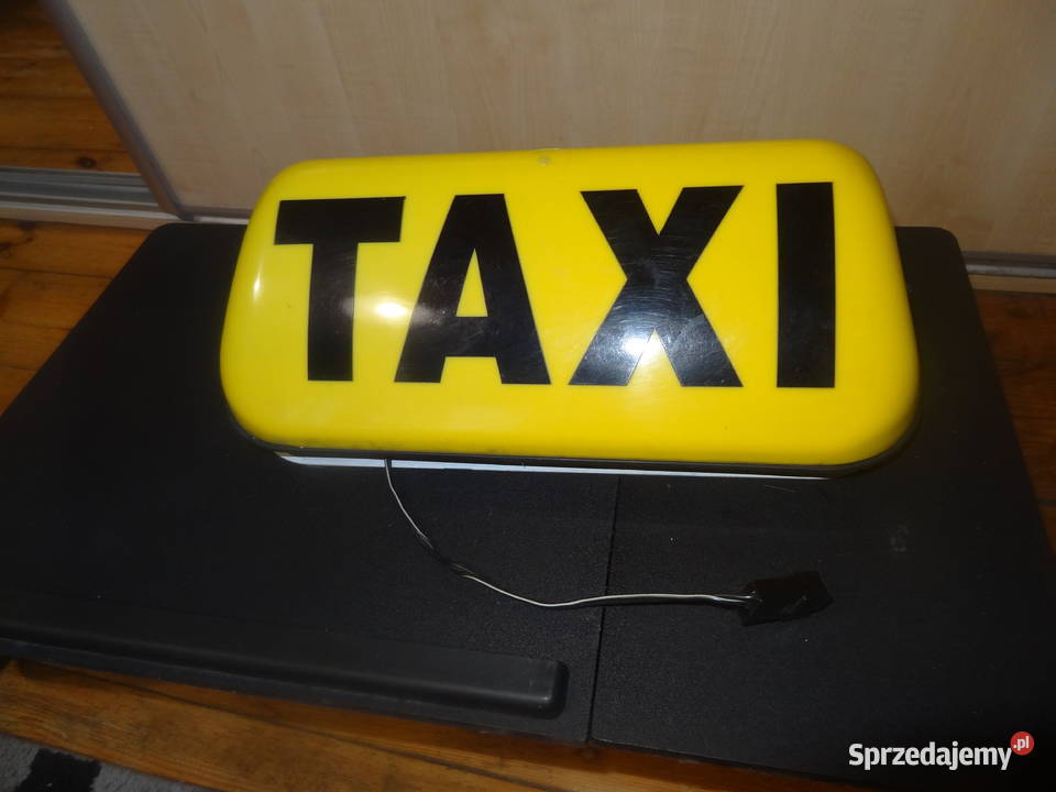 KOGUT TAXI NA MAGNES SYGNALIZATOR LAMPA żółta Poznań