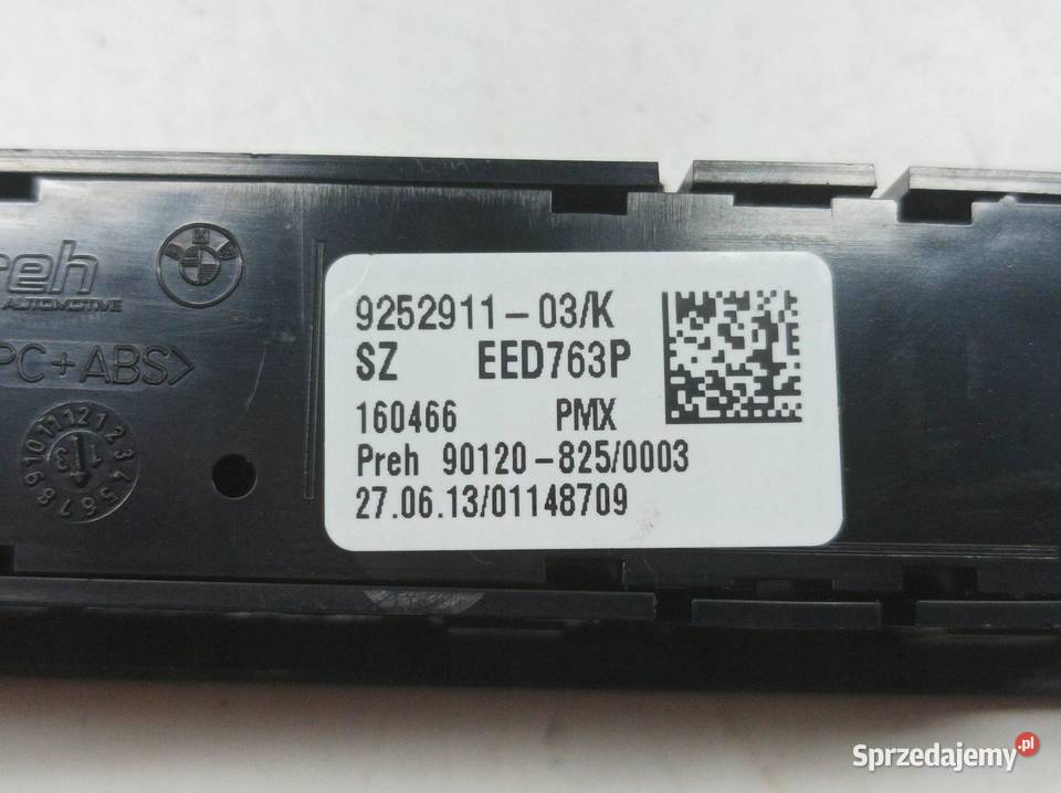 PRZEŁĄCZNIK SPORT ECO ESP 9252911 Bmw Seria 1 II