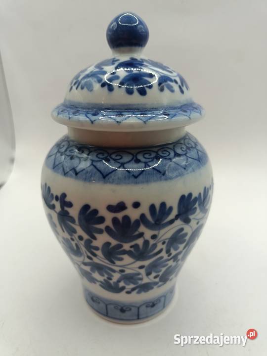 Mała urna wazon herbatnica porcelana Norwegia Zamość
