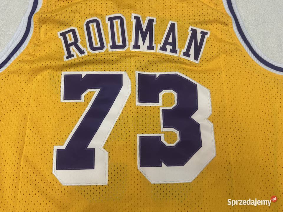 Los Angeles Lakers Rodman 73 Mitchell Ness NBA Kielce sprzedam
