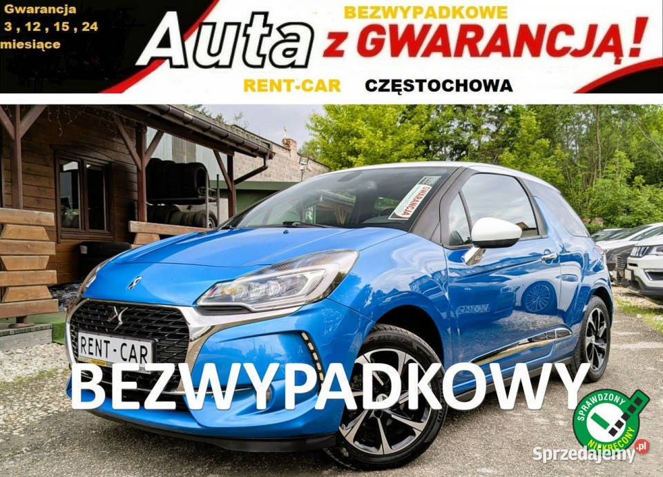 Citroen DS3 12iOPŁACONYBezwypadkowy czujnik deszczu Częstochowa