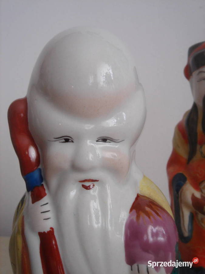 Figurki ceramiczne zestaw 3 Łódź sprzedam