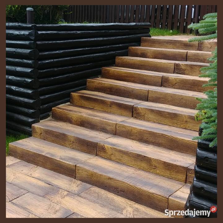 Deska tarasowa betonowe drewno na taras schód świętokrzyskie Starachowice