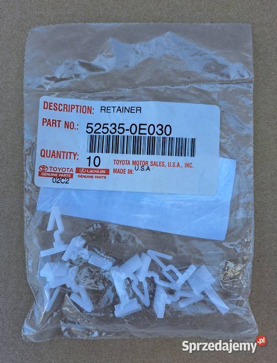 Spinka listwy zderzaka Toyota Lexus oryginał Mielęcin