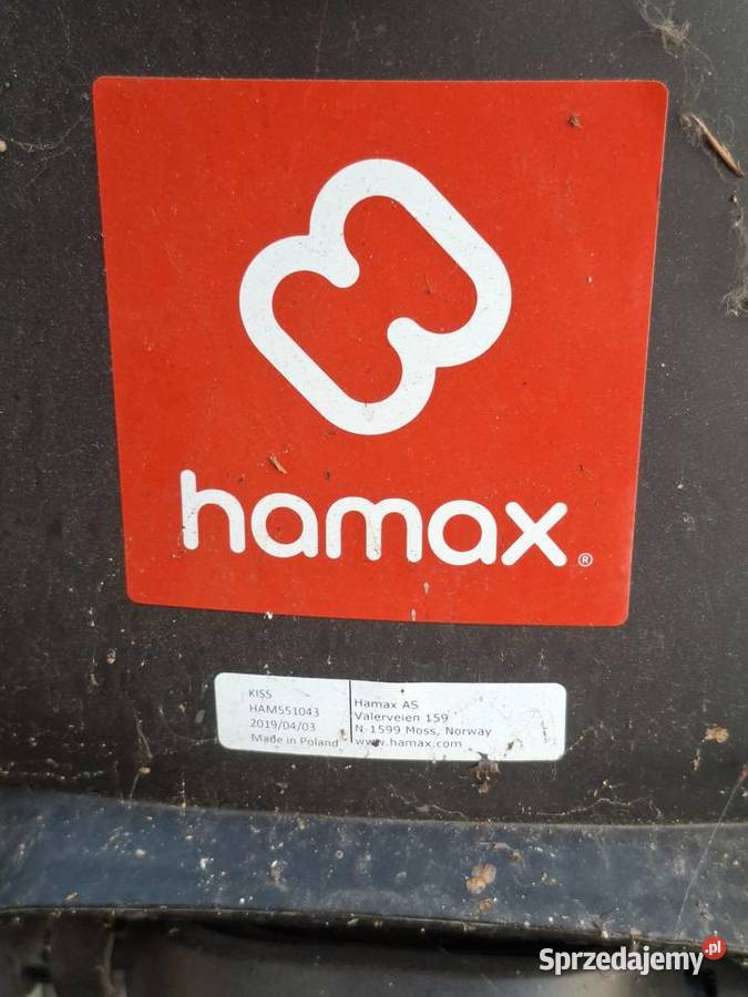 Fotelik rowerowy firmy Hamax do 22 Alwernia