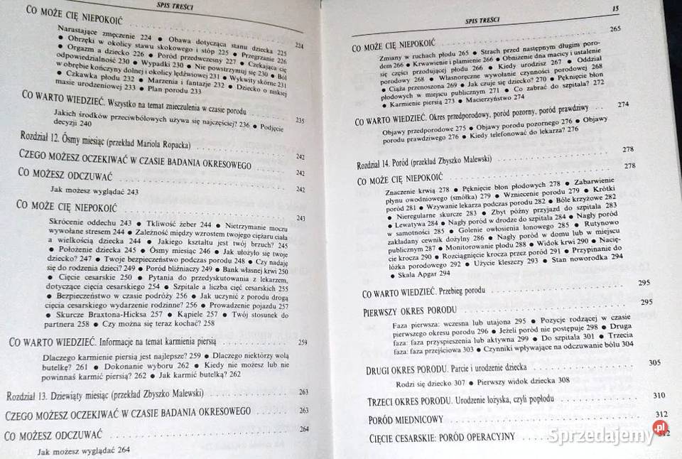 W oczekiwaniu na dziecko A Eisenberg H Murkoff miękka Chełm