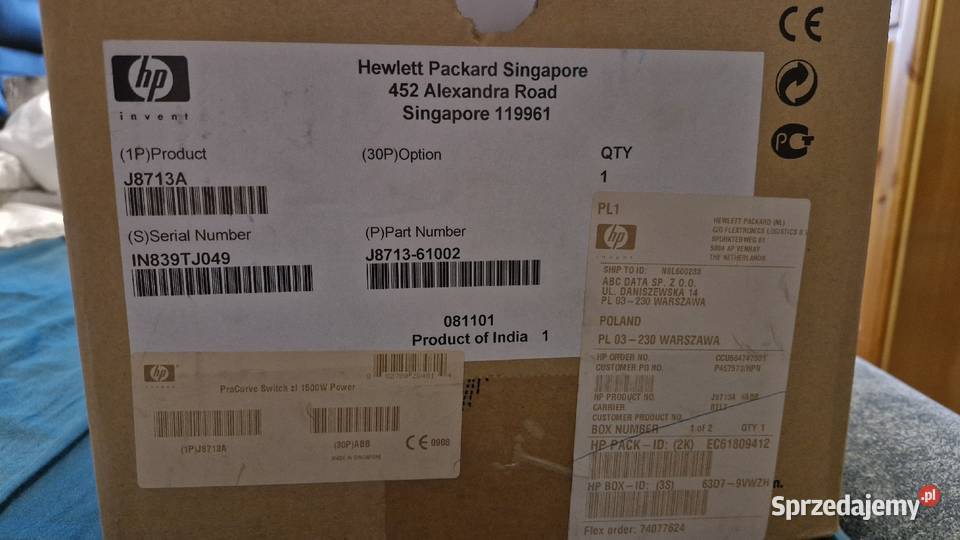 HP procurce switch zl 1500W J8713A