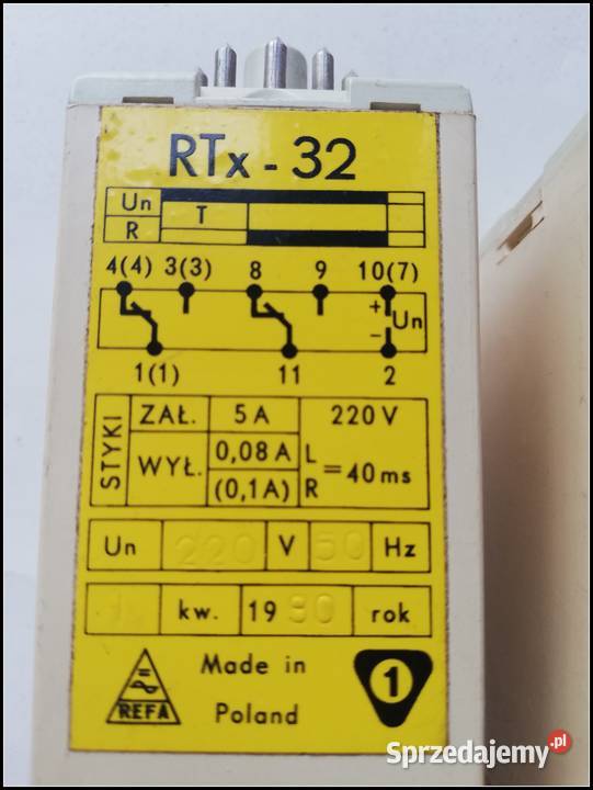 Przekaźnik czasowy RTx - 32