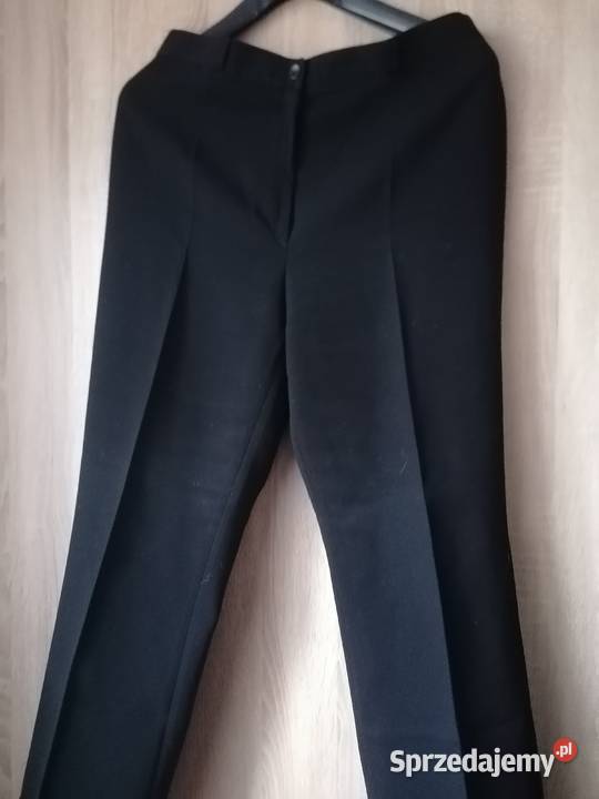 Spodnie damskie czarneprosteniemnące SONIA łódzkie Łódź