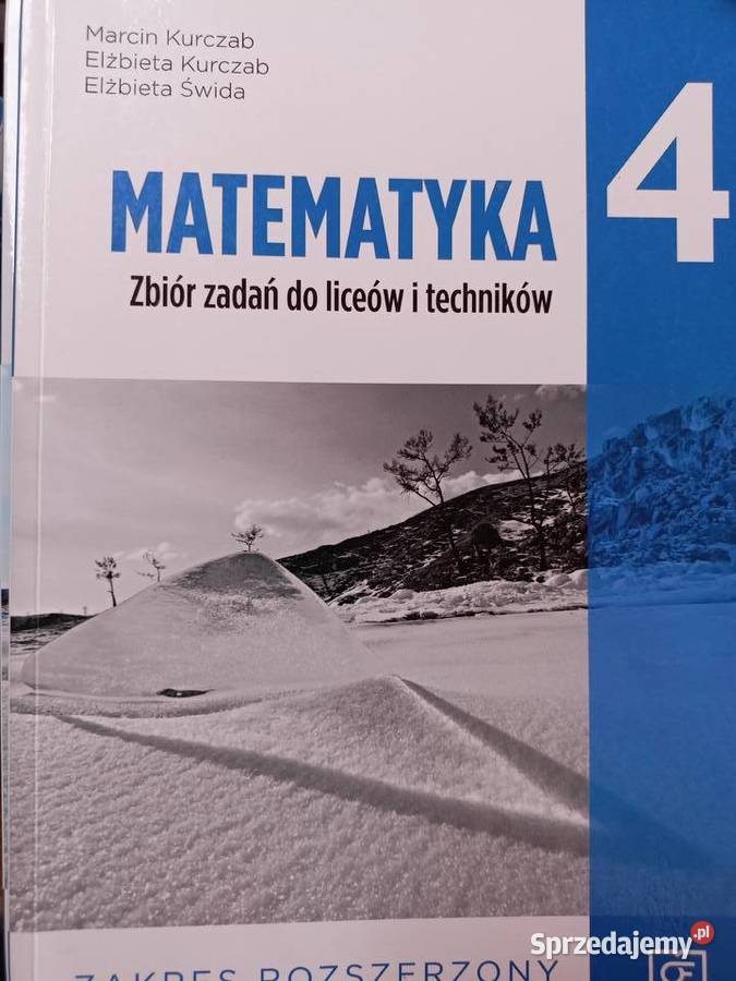 Matematyka 4 zbiór Pazdro najtańsze podręczniki Warszawa