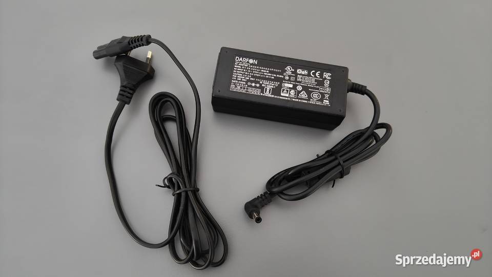 Zasilacz Darfon B44050 5V 8A 40W wtyk 55 x 25mm Części i akcesoria małopolskie Kraków