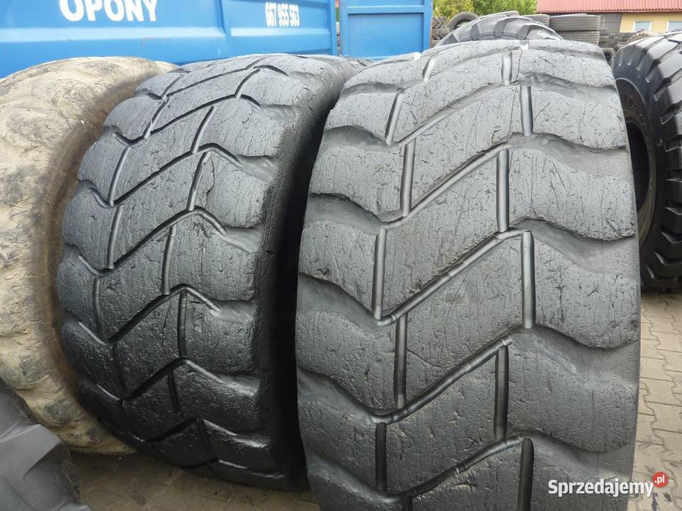 2x Opona używana przemysłowa 265R25 GOODYEAR 230 Zaścianki