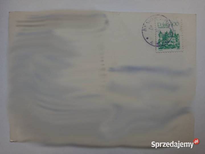 Pocztówka Ludowe Wojsko Polskie 1984r Znaczek Dąbrowa Górnicza