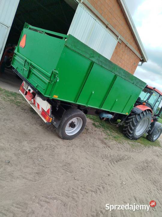 Przyczepa wywrotka jednoosiowa 6t nieuszkodzony Olesno