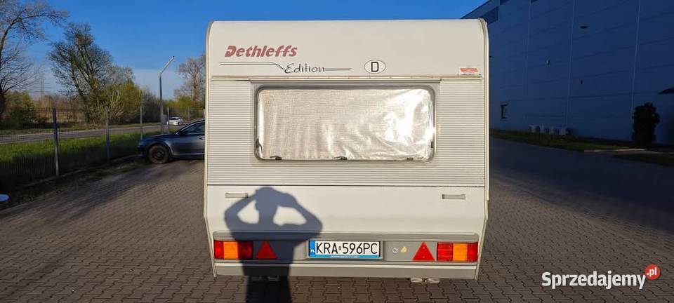 Przyczepa kempingowa dethleffs RD3 ciepła woda z sprzedam