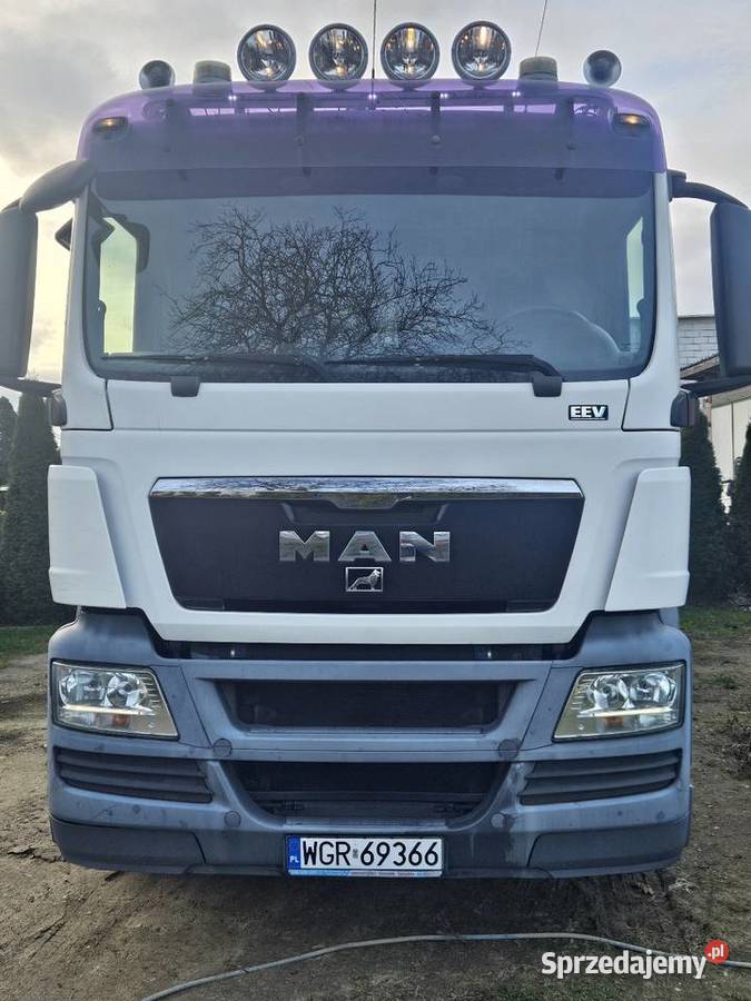 Man tgs asenizacyjny beczka 19m 320 3 oś skrętna ABS Grójec sprzedam