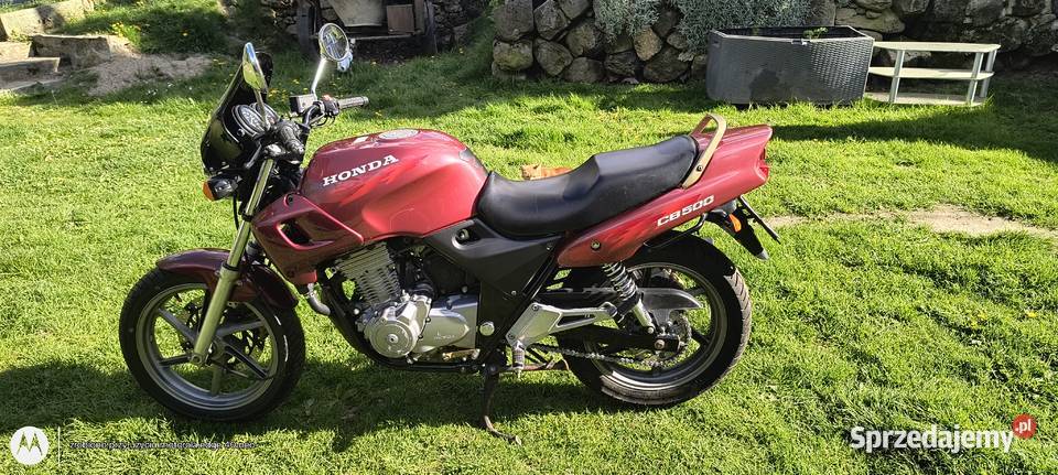 Honda CB 500 dolnośląskie Lubomierz