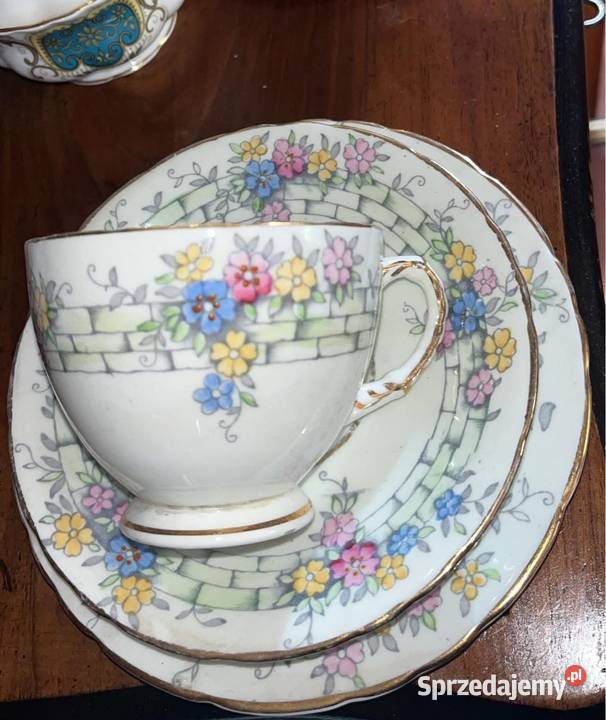 Filiżanka z talerzykiem Sutherland Made in Gdańsk sprzedam