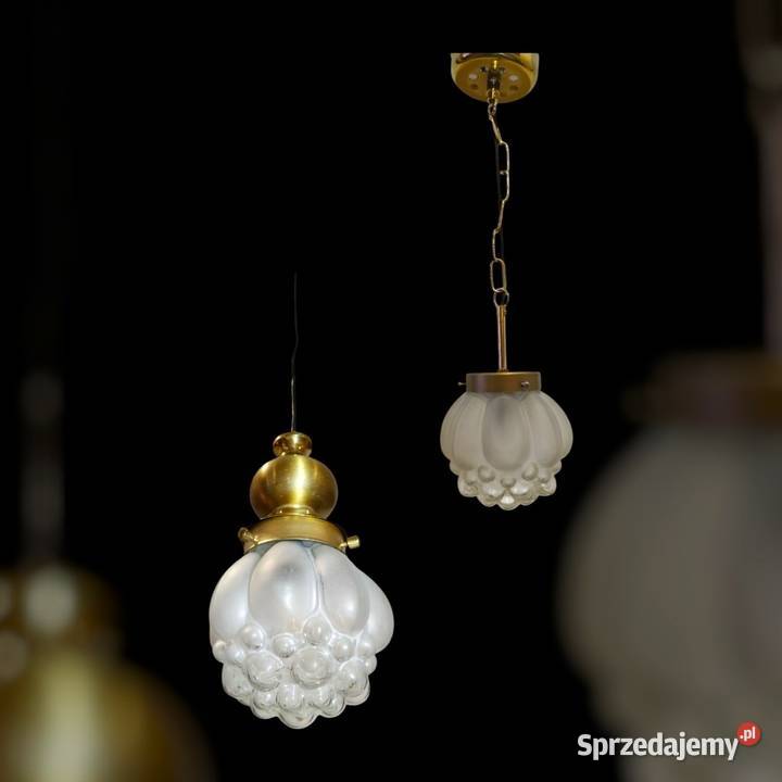 Lampa bubble H Tynell Limburg lata 60 vintage