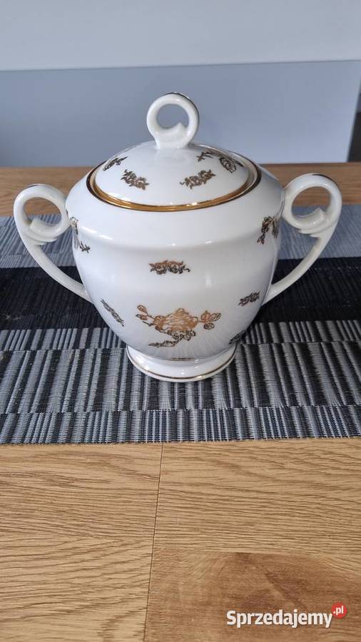Cukiernica Francuska Limoges Vintage Ceramika i szkło Wola Podłężna