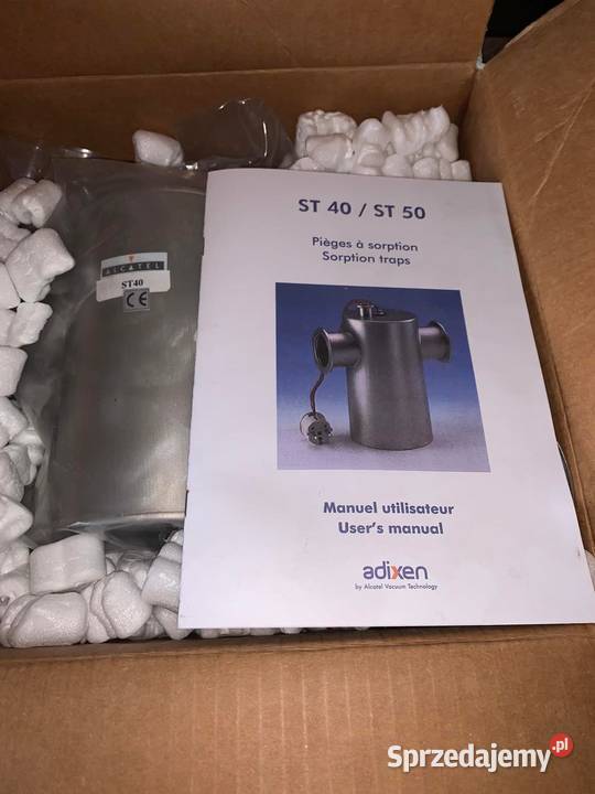 Alcatel Adixen ST 40 Sorption Trap Warszawa sprzedam