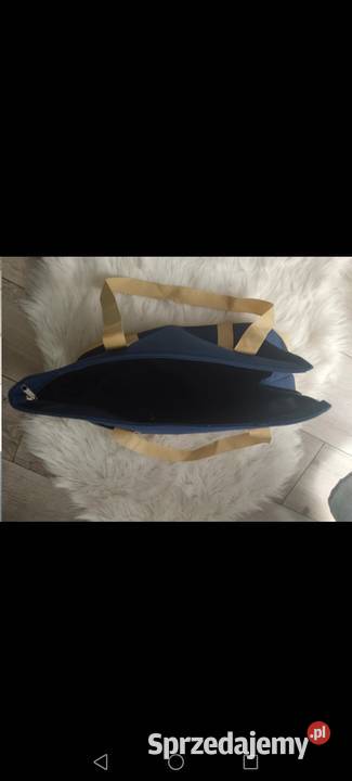 Torba do ręki granatowa duża Torby i torebki