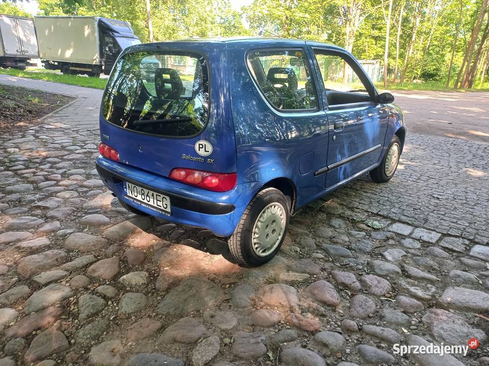 Fiat Seicento 108000km warmińsko-mazurskie sprzedam