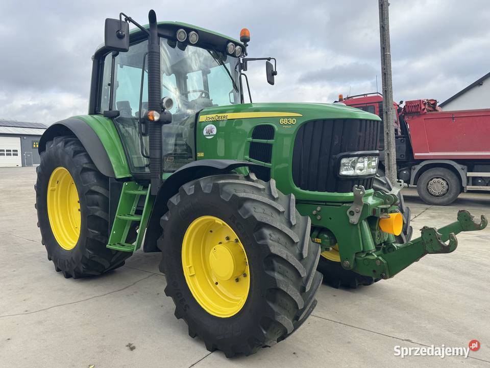 Ciągnik rolniczy John Deere 6830 Premium 2008r mazowieckie Lubowidz sprzedam
