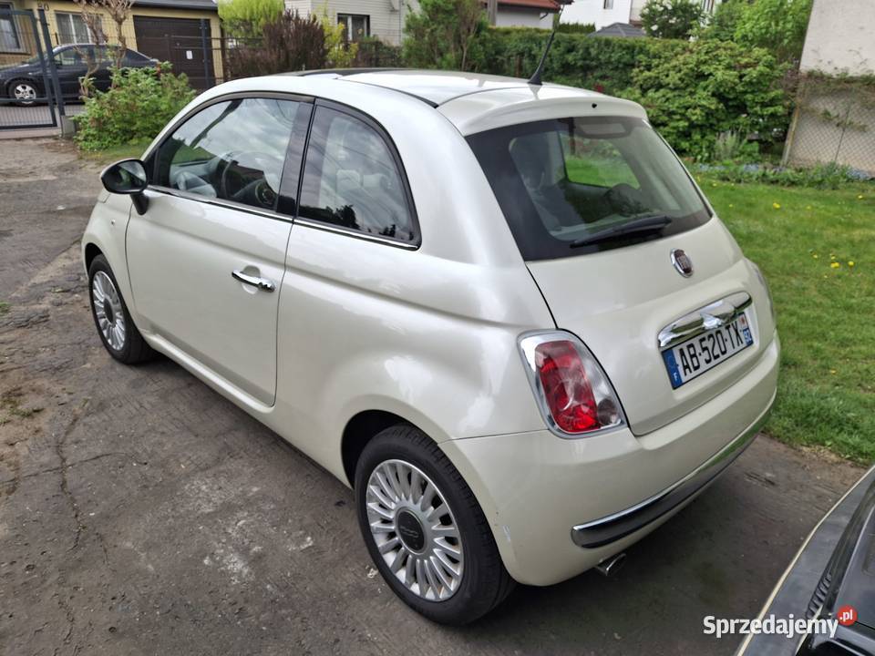 Fiat 500 2009r 14 benzyna klimatyzacja alufelgi nieuszkodzony Warszawa