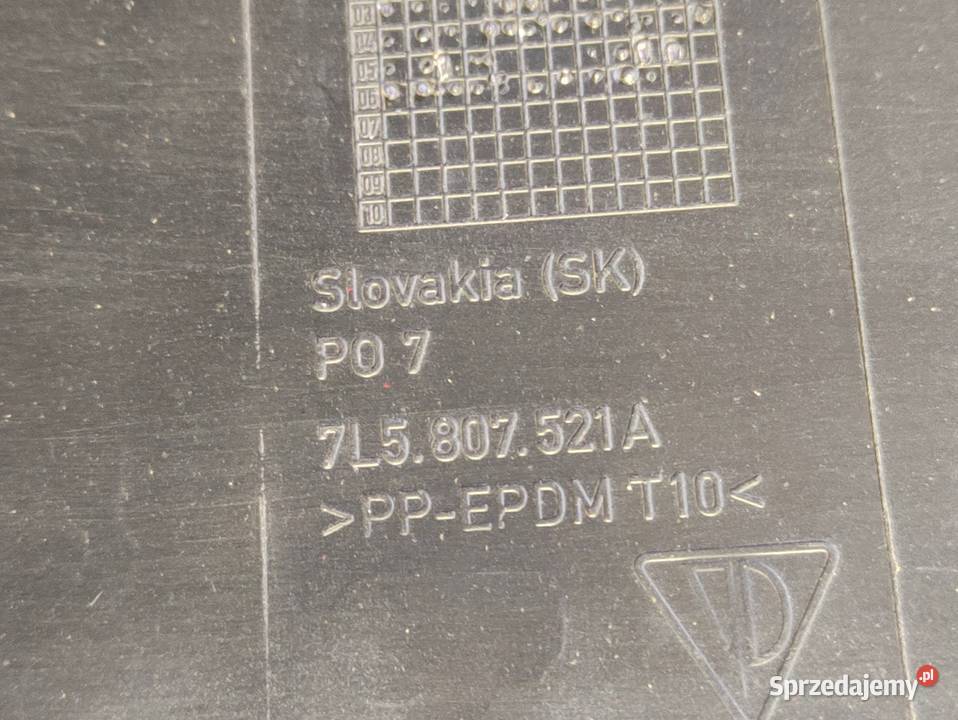 Spoiler Dokładka Zderzaka Zderzak Tył Porsche Pleszew
