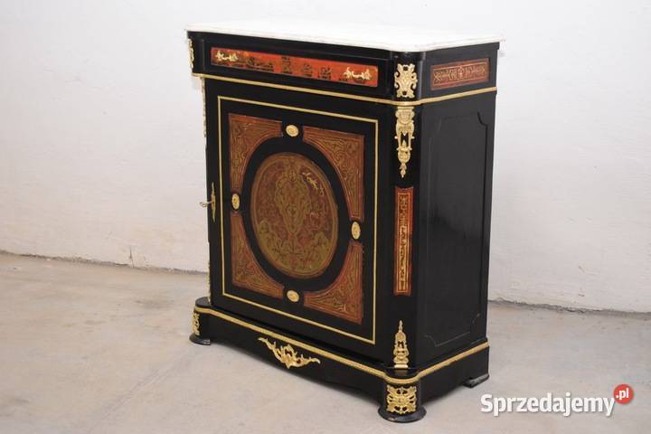 Komoda Boulle Kredens Blat Marmur Szafa Drewno Kraków
